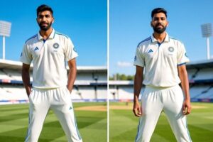 Bumrah vs Siraj debate highlighted with both Indian pacers in Test cricket action at The Oval.